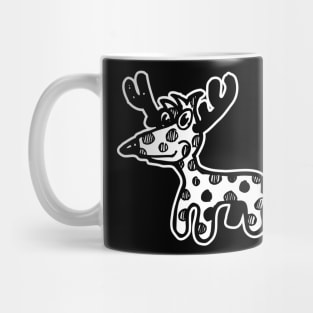 Deer Dog {DARK shirts} Mug